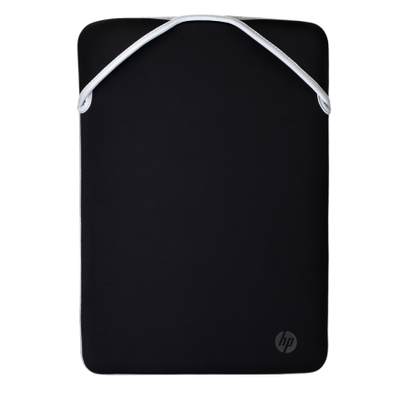 HP Reversible Protective 14.1-inch Silver Laptop Sleeve 14.1" Sleeve case Black