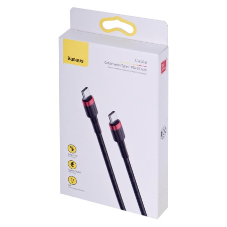 Baseus CATKLF-G91 USB cable 1 m USB C Black