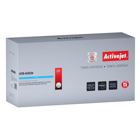 Activejet ATB-426CN toner (replacement for Brother TN-426C; Supreme; 6500 pages; cyan)