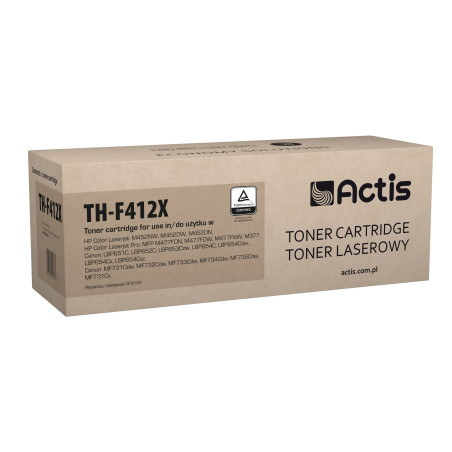 Actis TH-F412X toner (replacement for HP 410X CF412X; Canon CRG 046H Y 1251C002; Standard; 5000 pages; yellow)