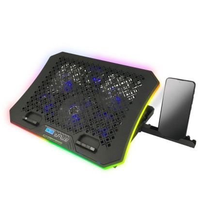 Esperanza GALERNE laptop cooling pad 48.3 cm (19") 2100 RPM Black