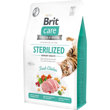 BRIT Care Grain-Free Sterilized Urinary - dry cat food -  2 kg