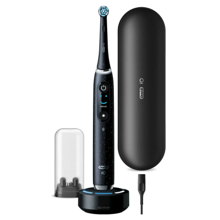 Oral-B Electric Toothbrush | iO10 Series | Rechargeable | For adults | Number of brush heads included 1 | Number of teeth brushing modes 7 | Cosmic Black Booster