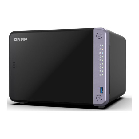 QNAP Cost-effective 6-bay 10GbE NAS | TS-632X-4G | Alpine | AL524 | Processor frequency 2 GHz | 4 GB | DDR4 SODIMM | 120W adapter (12VDC), 100-240VAC