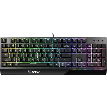 MSI | Vigor GK30 | Gaming Keyboard | Wired | RGB LED light | US | Black