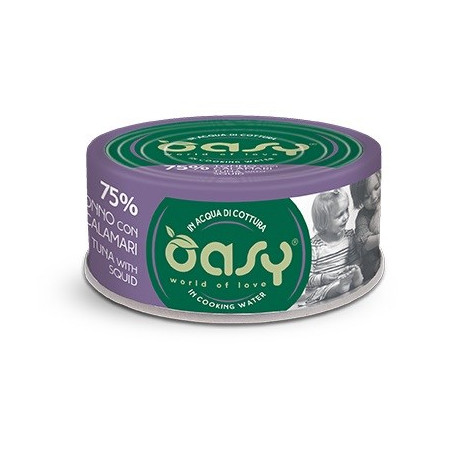 OASY More Love Tuna with squid - wet cat food - 70g