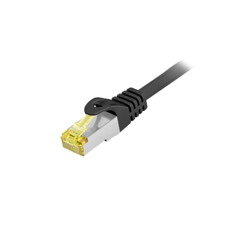 Equip Cat.6A S/FTP Outdoor Patch Cable, 50m, Black