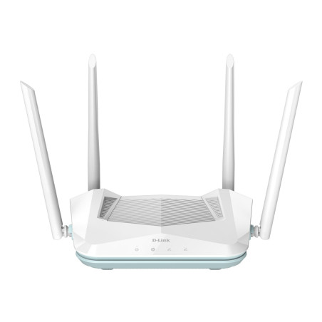 D-Link EAGLE PRO AI AX1500 Smart Router wireless router Gigabit Ethernet Dual-band (2.4 GHz / 5 GHz) White
