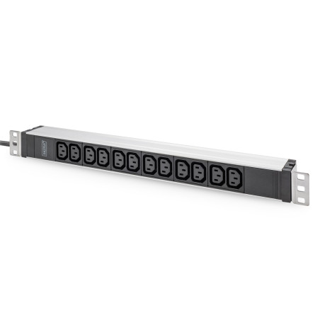 PDU Power Strip 19" Rack, 12x C13 Socket, 2.0m