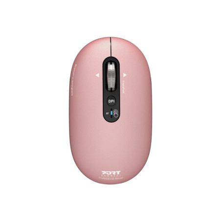 PORT CONNECT Mouse | PURE MAC | Wireless | Bluetooth | Pink