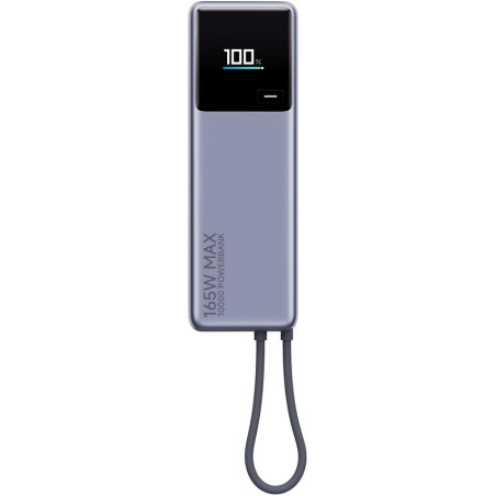 Xiaomi 165W Power Bank (Integrated Cable) | 10000 mAh | USB-C | Gray