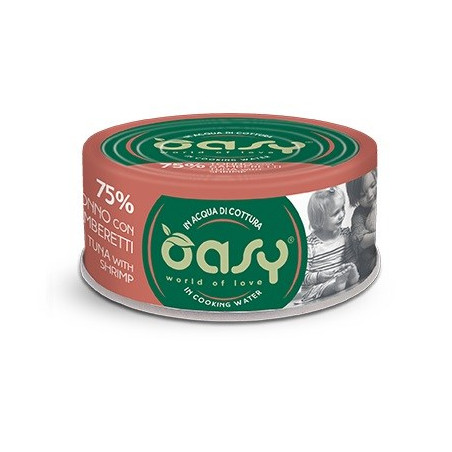 OASY More Love Tuna with shrimp - wet cat food - 70g