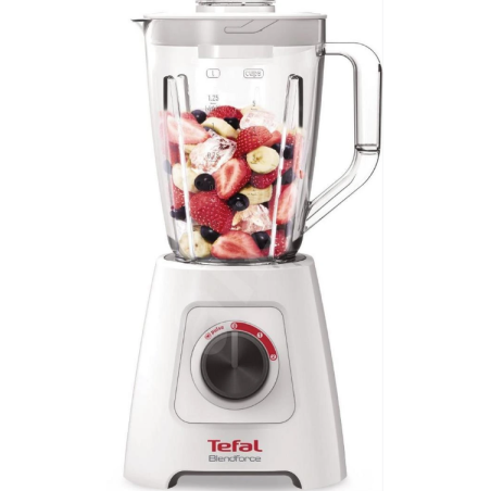 TEFAL | Blender | Blendforce II | Tabletop | 600 W | Jar material Plastic | Jar capacity 2 L | Ice crushing | White