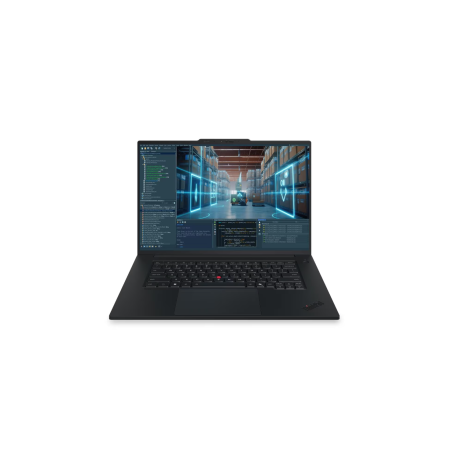 Lenovo ThinkPad P1 G9 Intel | Black | 16 " | IPS | WUXGA | 1920 x 1200 pixels | Anti-glare | Intel Core Ultra X9 | 388H | 64 GB | LPCAMM2 LPDDR5X | Solid-state drive capacity 1000 GB | Intel Arc B390 GPU | Windows 11 Pro | 802.11be | Bluetooth version 5.4 | Keyboard language English | Keyboard backlit | Warranty 36 month(s) | Battery warranty 12 month(s)