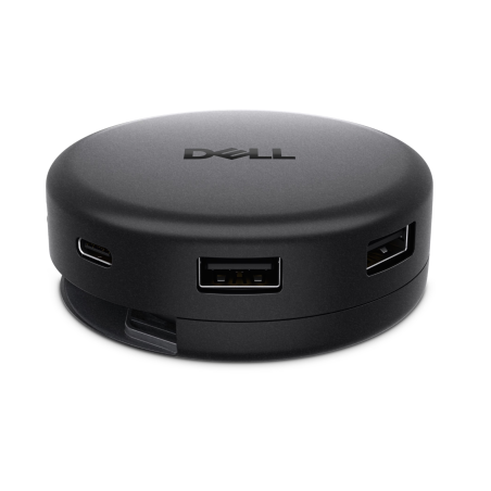 Dell Pro 7-in-1 USB-C Travel Hub - DA326 | Black