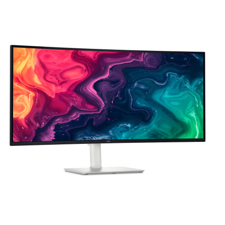 Dell | S3425DW | 34 " | VA | 21:9 | 120 Hz | 1 ms | 3440 x 1440 pixels | 300 cd/m² | HDMI ports quantity 2 | White | Warranty 60 month(s)