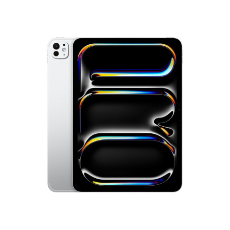 Apple | iPad Pro | 11 " | Silver | OLED, Ultra Retina XDR, Nano-texture glass | 2420 x 1668 pixels | Apple M5 | 16 GB | 1000 GB | Wi-Fi | Front camera | 12 MP | Rear camera | 12 MP | Bluetooth | 6 | iPadOS | USB-C charging cable