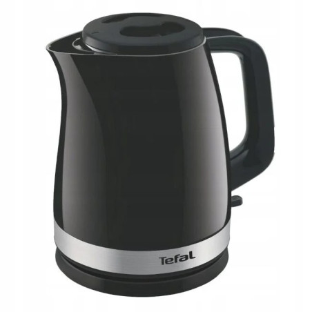 TEFAL | Kettle | KO150F30 Delfini Vision | Electric | 2400 W | 1.5 L | Plastic | 360° rotational base | Black/Stainless steel