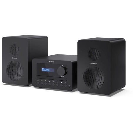 Sharp XL-B520D(BK) Tokyo Hi-Fi Micro System 2.0, FM/DAB/DAB+/USB, CD, Bluetooth 5.0, Aux-in, Black | Sharp | Tokyo Hi-Fi Micro System 2.0 | XL-B520D(BK) | Bluetooth | Black