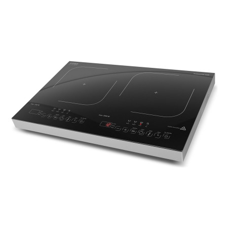 Caso | Hob | ProGourmet 3500 | Table top | Number of burners/cooking zones 2 | Sensor touch display | Timer | Black | Display