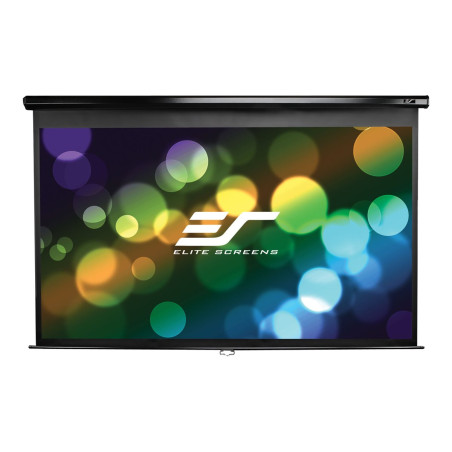 Elite Screens | Manual Series | M92UWH | Diagonal 92 " | 16:9 | Viewable screen width (W) 204 cm | Black