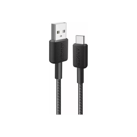 Anker | 322 Nylon Cable, Black | A81H6G11 | USB-A to USB-C