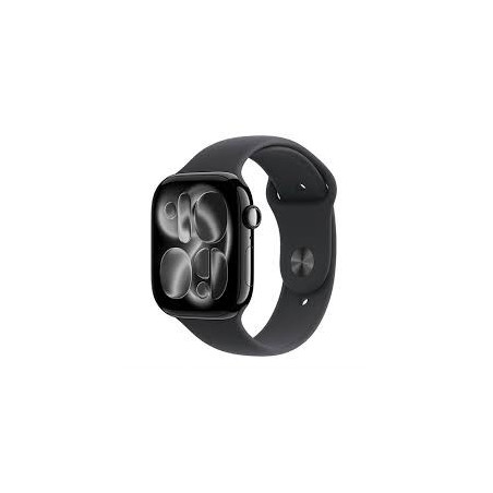 Apple Watch Series 11Â GPS + Cellular 42mm Space Grey Aluminium Case with Black Sport Band - M/L