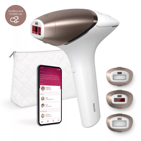 Philips Lumea IPL 9000 Series BRI955/00 IPL hair removal device: be hair-free for longer