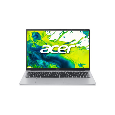 Acer Aspire Lite AL15-54P-55WH Intel Core Ultra 5 115U Laptop 39.6 cm (15.6") Full HD 16 GB LPDDR5-SDRAM 512 GB SSD Wi-Fi 6 (802.11ax) Windows 11 Home US International Silver