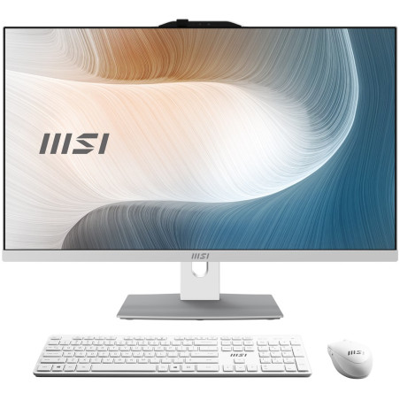 MSI Modern AM272P 1M-1236AT Intel Core 7 150U 68.6 cm (27") 1920 x 1080 pixels All-in-One PC 16 GB DDR5-SDRAM 1 TB SSD Windows 11 Home Wi-Fi 6E (802.11ax) Black