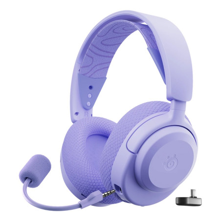 Steelseries Arctis Nova 3P Headset Wireless Head-band Gaming USB Type-C Bluetooth Lavender