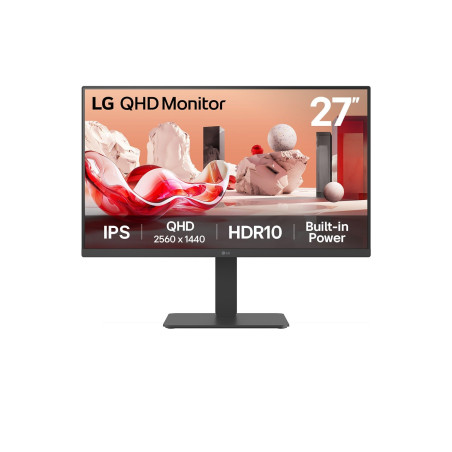 LG 27BA45QB-B computer monitor 68.6 cm (27") 2560 x 1440 pixels Quad HD LCD Black