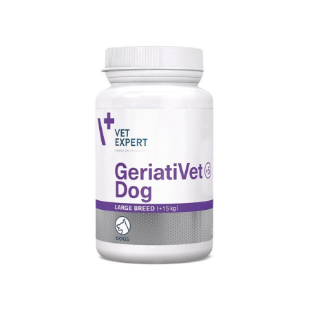 VETEXPERT GeriatiVet Dog Large Breed - supporting preparation for older dogs - 45 caps.