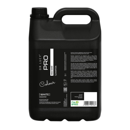 DR LUCY White white coat - shampoo for dogs - 5 l
