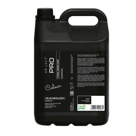 DR LUCY Black & Silver - shampoo for dark coat for dogs - 5 L