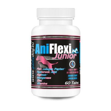 GAME DOG AniFlexi Junior - supplements for dogs - 60 tablets