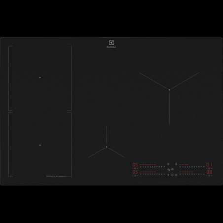 Electrolux EIS87453IZ hob Black Built-in 77 cm Zone induction hob 4 zone(s)