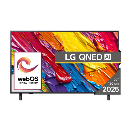 TV Set|LG|50"|4K/Smart|3840x2160|Wireless LAN|Bluetooth|webOS|Black|50QNED82A3B