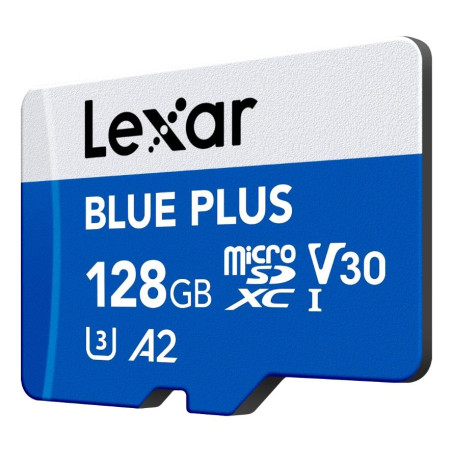 MEMORY MICRO SDXC 128GB UHS-I/W/A LMSBLPL128G-BNANG LEXAR