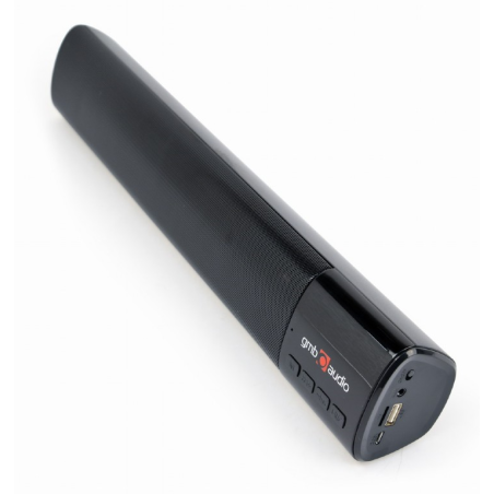 Portable Speaker|GEMBIRD|Portable|Bluetooth|Black|SPK-BT-BAR400-01