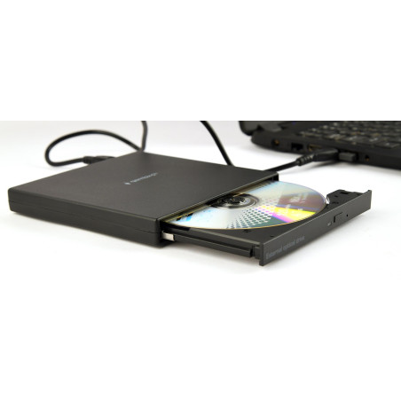 Gembird | External USB DVD drive | DVD-USB-04 | Interface USB 2.0 | DVD | CD read speed 24 x | CD write speed 24 x