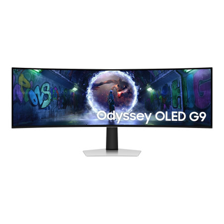 Monitor|SAMSUNG|Odyssey G9 G93SD|49"|Gaming/Curved|Panel OLED|5120x1440|32:9|240 Hz|0.03 ms|Colour White|LS49DG934SUXEN