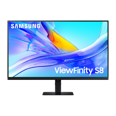 LCD Monitor|SAMSUNG|32"|4K|Panel VA|3840x2160|16:9|60Hz|5 ms|Swivel|Pivot|Height adjustable|Tilt|Colour Black|LS32D800UAUXEN