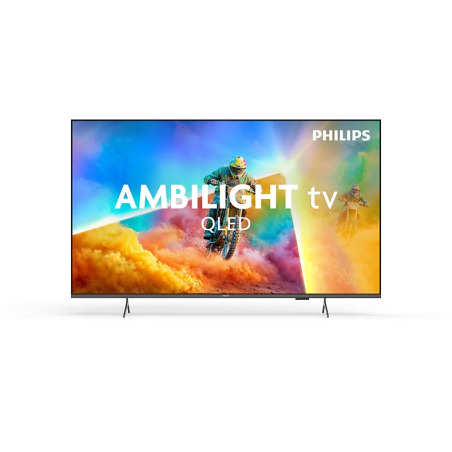 Philips 55PQS8501/12 | 4K QLED Ambilight TV | 55 | Smart TV | Titan OS | UHD | Black