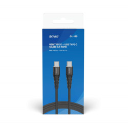 Savio CL-160 USB cable 2 m...