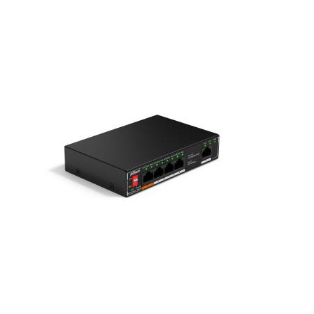 Switch|DAHUA|Switch type Unmanaged|Switch layer L2|Form factor Desktop/Wall-Mounting|5xRJ-45 ports|RJ-45 Ports Type Fast Ethernet (10/100)|5xFast Ethernet (copper) ports quantity|SF1005-EUR