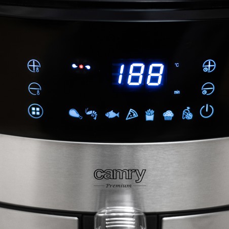 Camry | Airfryer Oven | CR 6311 | Power 1700 W | Capacity 5 L | Stainless steel/Black