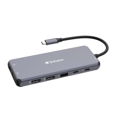 Verbatim 16105448 interface hub USB Type-C Grey