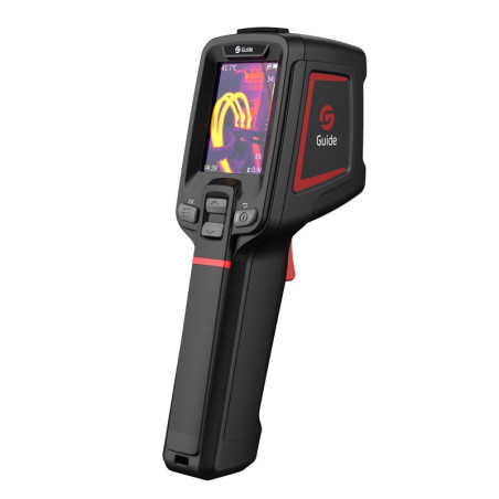 Guide Sensmart E1+ thermal imaging camera Vanadium Oxide Uncooled Focal Plane Arrays Black 120 x 90 pixels Built-in display LCD