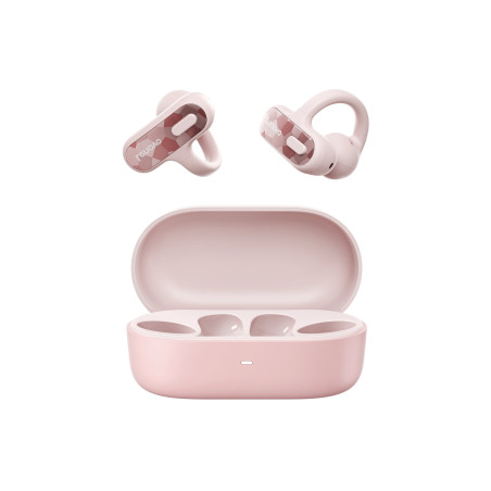 Lenovo X500 | Open-Ear Clip-on Earbuds | Built-in microphone | Bluetooth | Pink